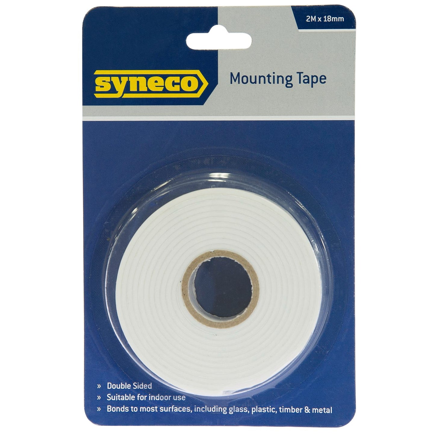 Syneco Mounting Tape - 2m x 18mm