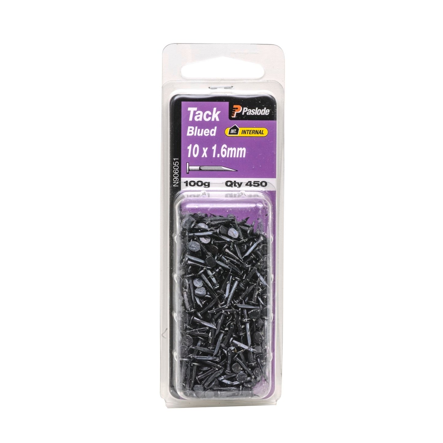 Paslode Tack Nail - 10mm - 450 Pack