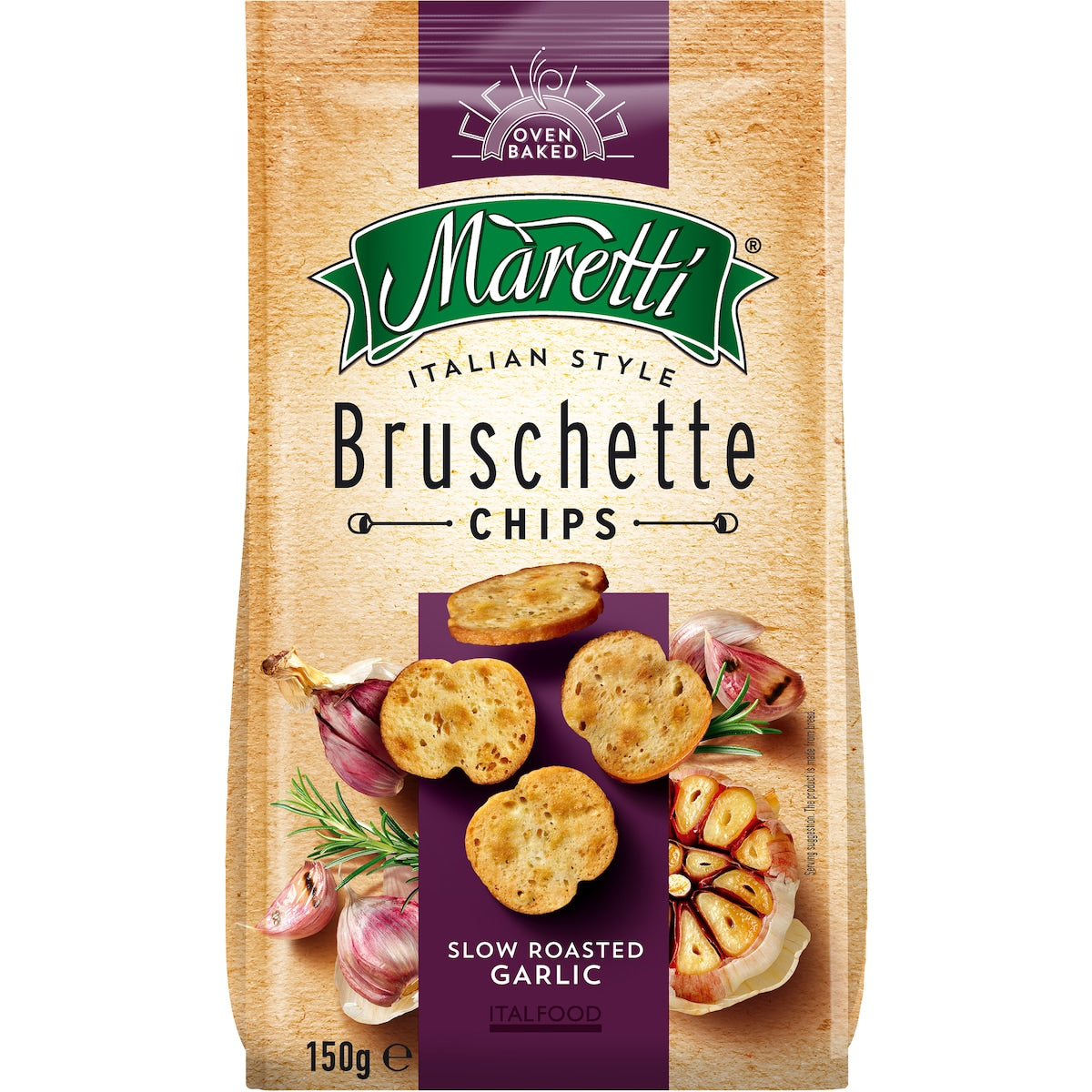 Maretti Bruschette Roasted Garlic 150g