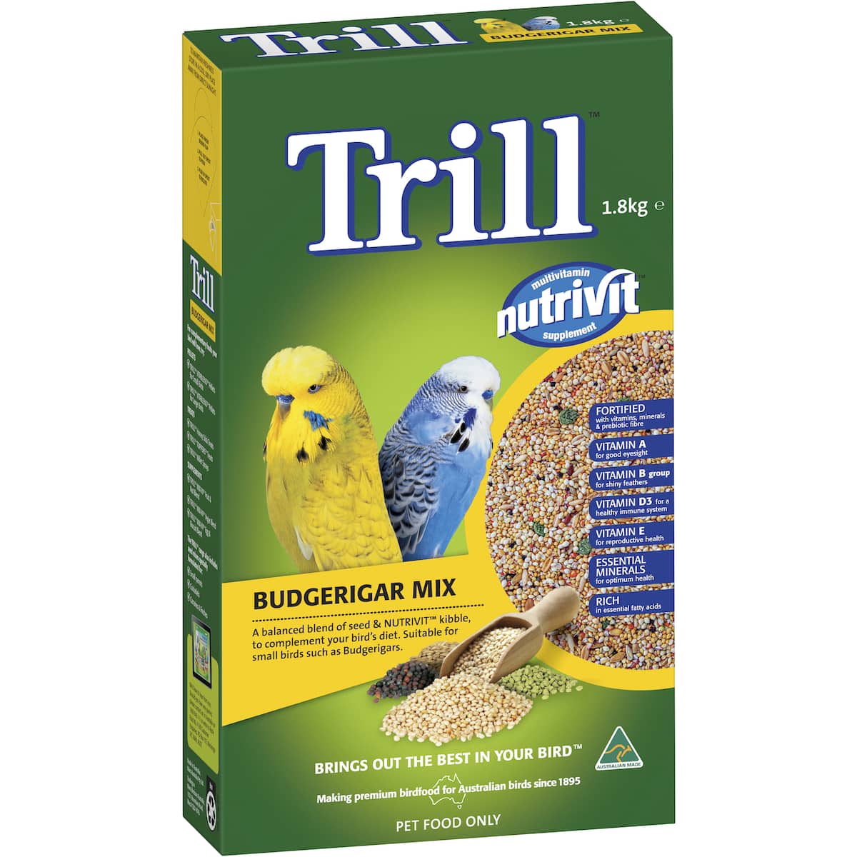 Trill Budgie Mix 1.8kg