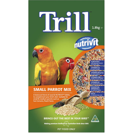 Trill Small Parrot Mix 1.8kg