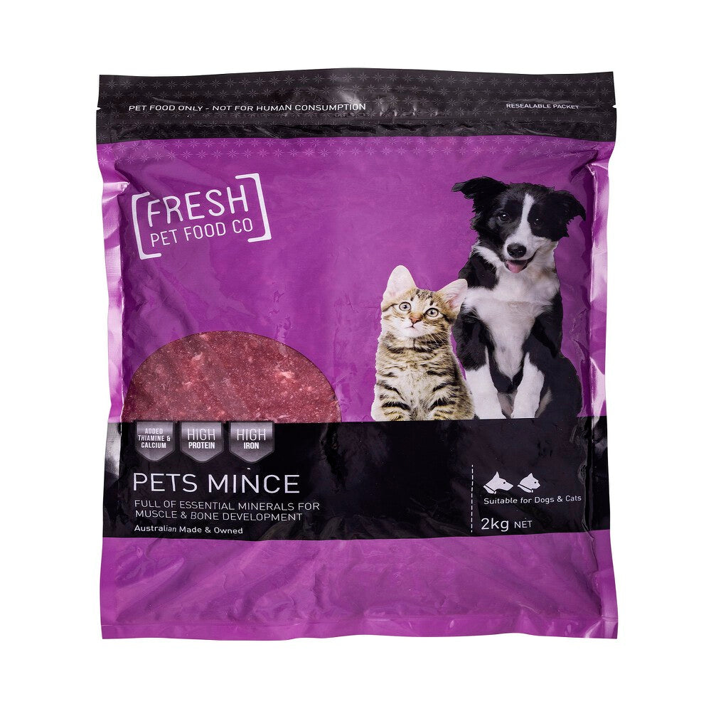Fresh Pet Food Co Kangaroo Dog Food Mince - 2Kg