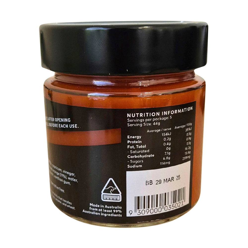 Killer Condiments Blood Orange Hot Sauce - 220g