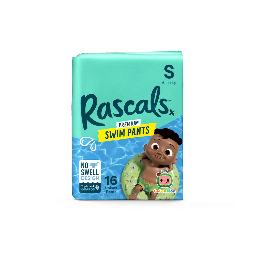 Rascals Premium Swim Pants Small (6-11kg) - 16 Pack