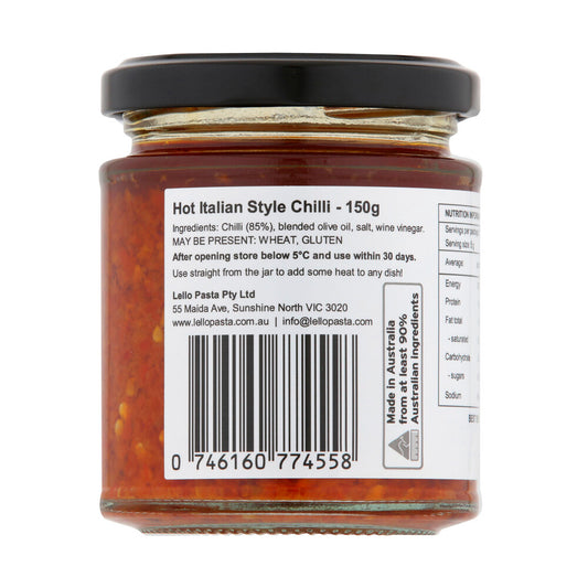 Lello Hot Italian Style Chilli - 150g