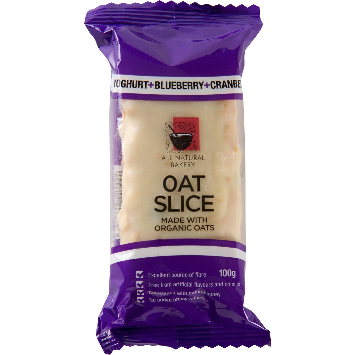 All Natural Bakery Oat Slice 100g