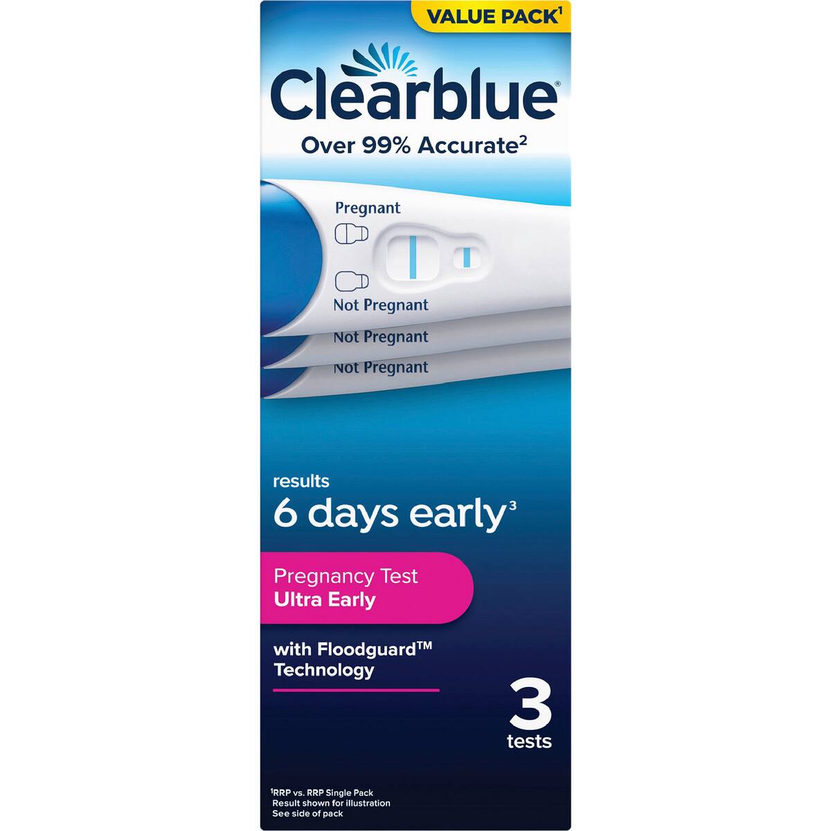Clearblue Pregnancy Test Ultra Early 3 Pack