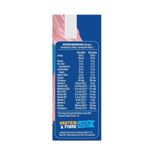 UP&GO Liquid Breakfast Strawberry 3x250ml - 750mL
