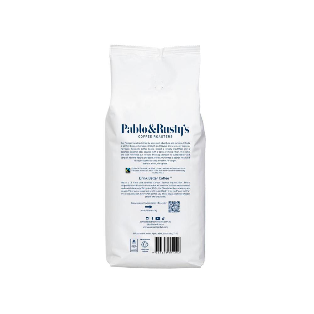 Pablo And Rusty's Pioneer Coffee Beans - 1kg