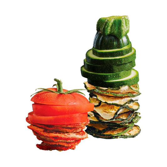 Nudus Air Dried Tomato & Zucchini Chips - 20g