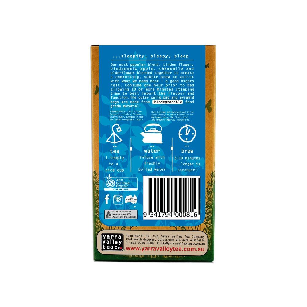 Yarra Valley Nod Off Organic Tea - 15 Pack