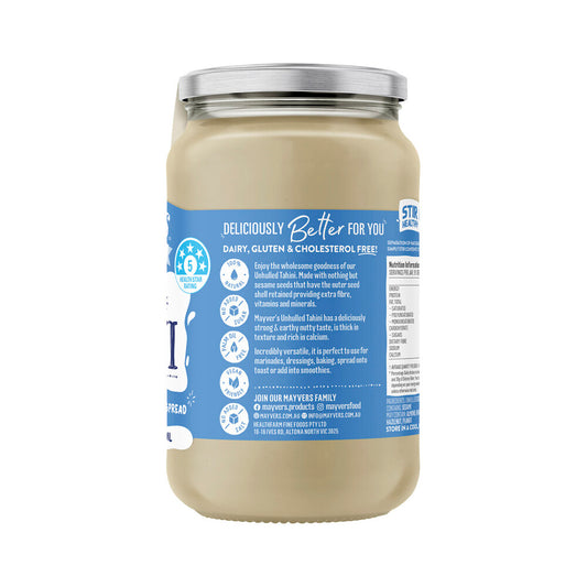 Mayvers Unhulled Tahini - 385g
