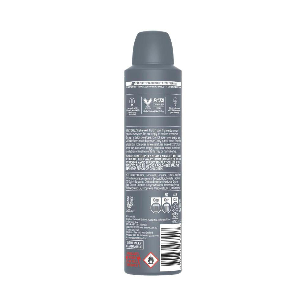 Dove Men Deodorant 72hr Advanced Aerosol Invisible Dry - 250mL