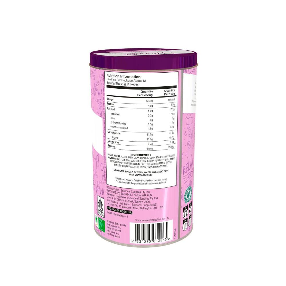 Monetta Assorted Wafers Choc Mint Or Hazelnut - 350 GRAM