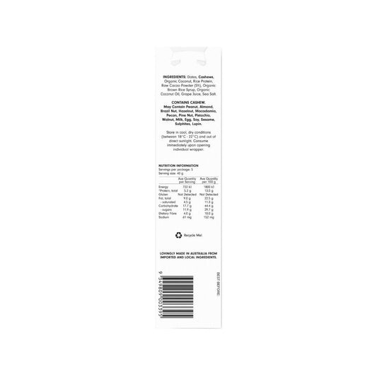 Health Lab Choc Brownie Protein Balls 5x40g - 200GRAM
