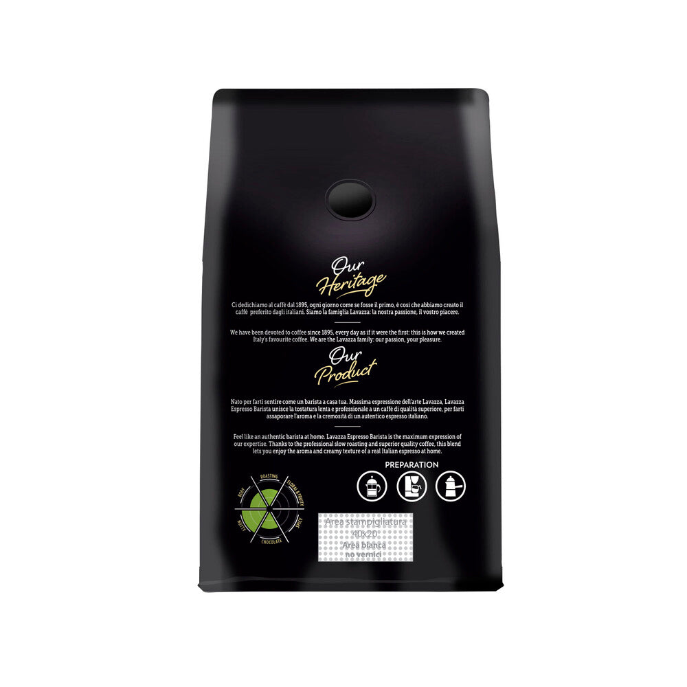Lavazza Barista Organic Ground Coffee - 250g