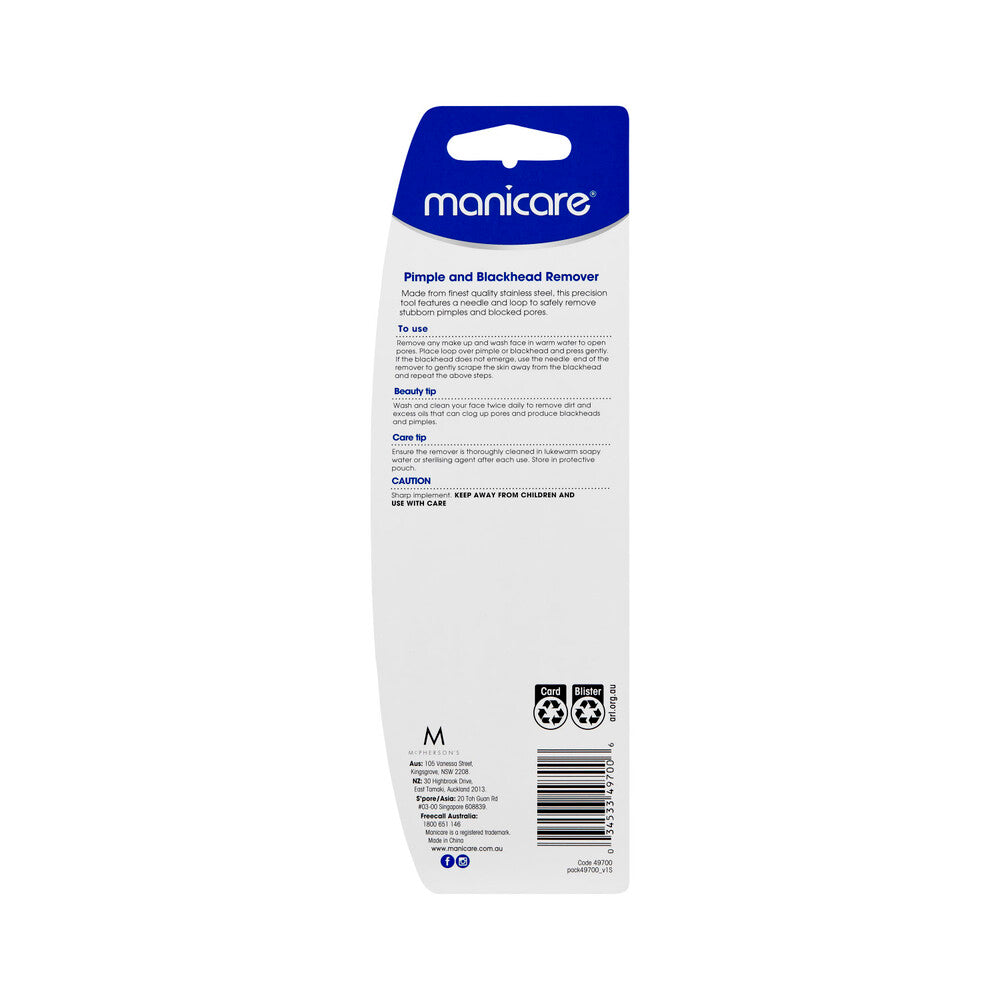 Manicare Pimple & Blackhead Remover - 1 pack
