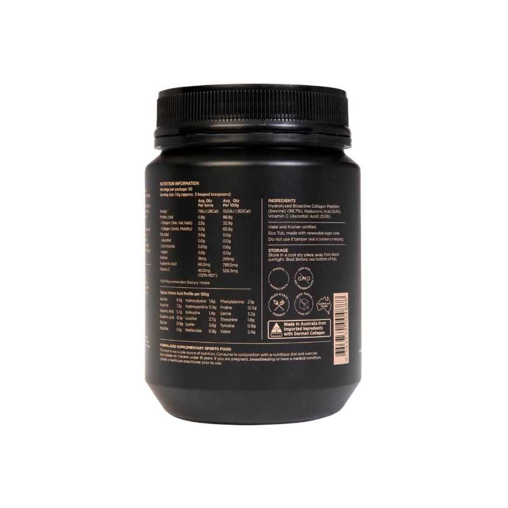INCA Organics Wellness Bioactive Collagen + Hyaluronic Acid + Vita ... 230g