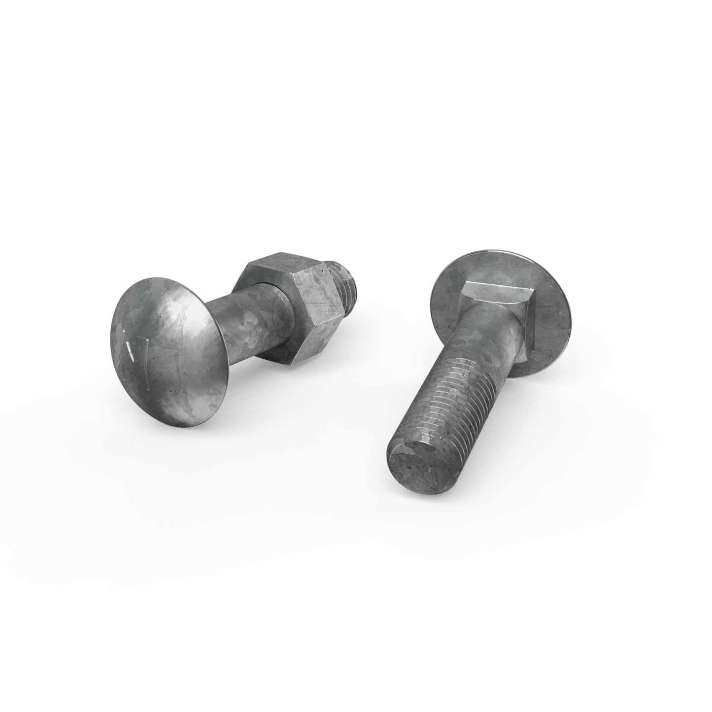 Zenith M16 x 65mm - Hot Dip Galvanised Cup Head Bolts & Nuts