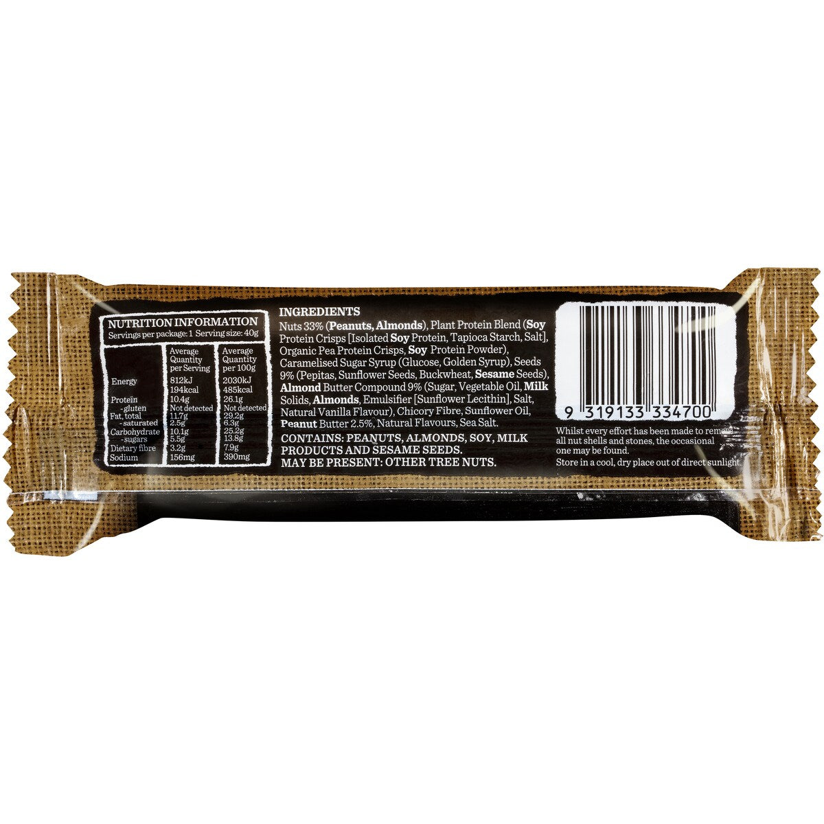 Carmans Protein Bars Salted Caramel Nut Butter 5 pack