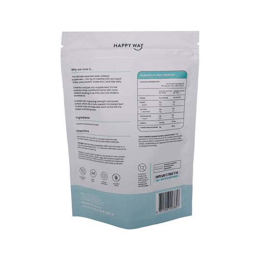 Happy Way Creatine Powder Monohydrate - 300g