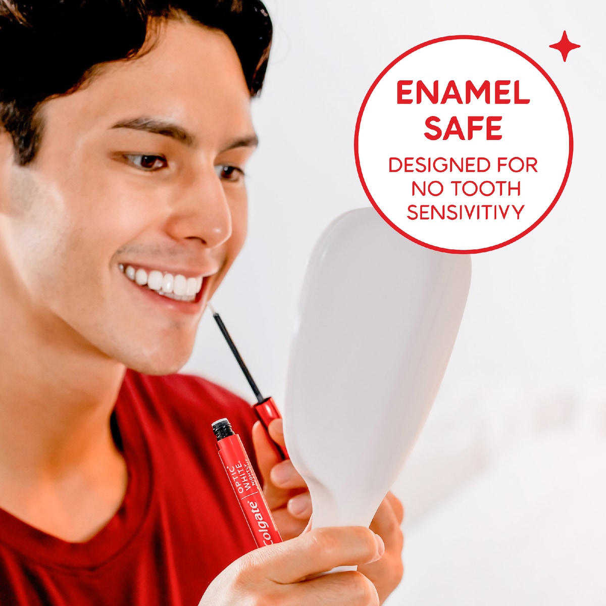 Colgate Teeth Whitening Nightly Treatment Wand Optic White 3% Each