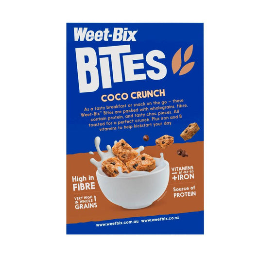 Sanitarium Weet-bix Bites Coco Crunch Breakfast Cereal - 500g