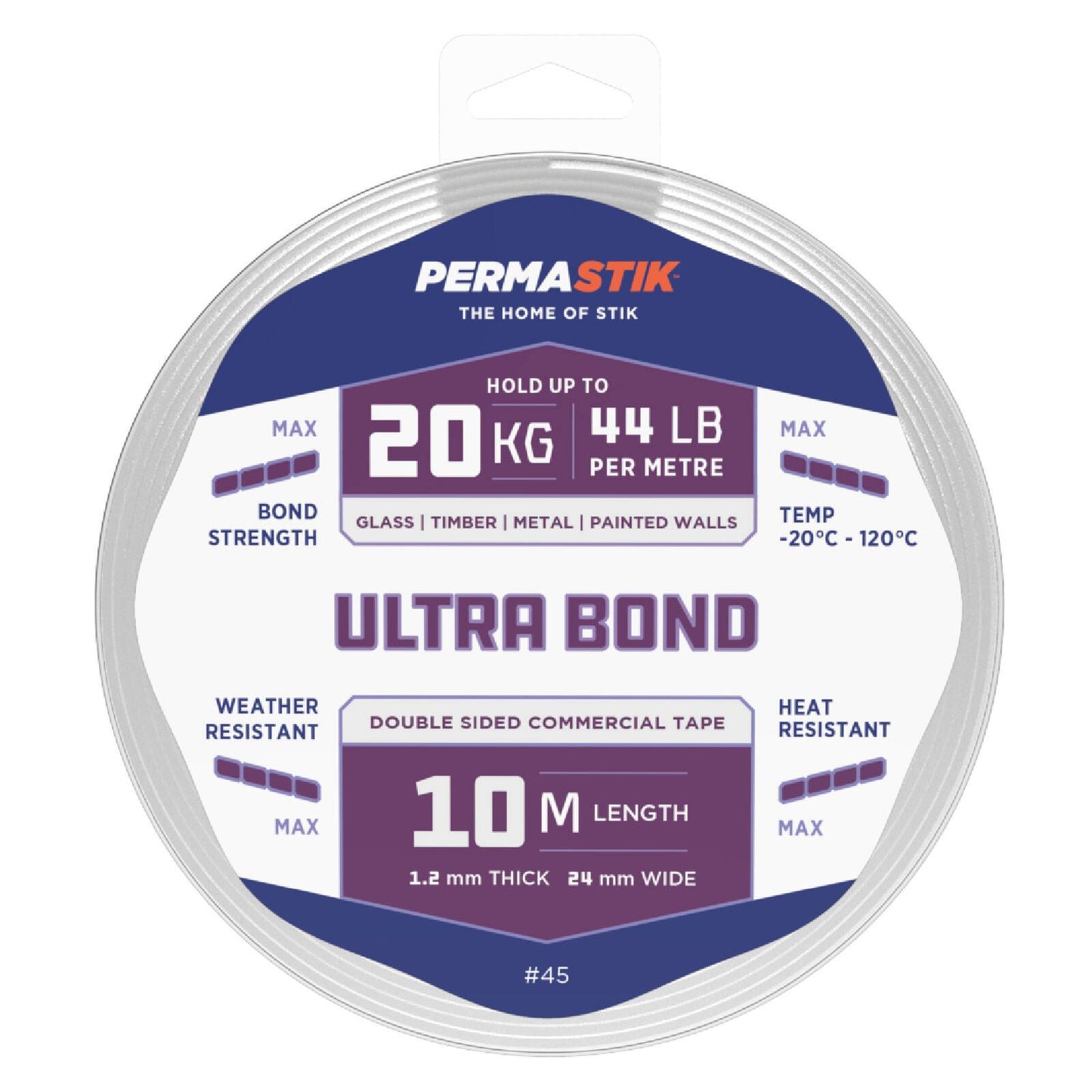 Permastik Ultra Bond Mounting Tape - 24mm x 10m