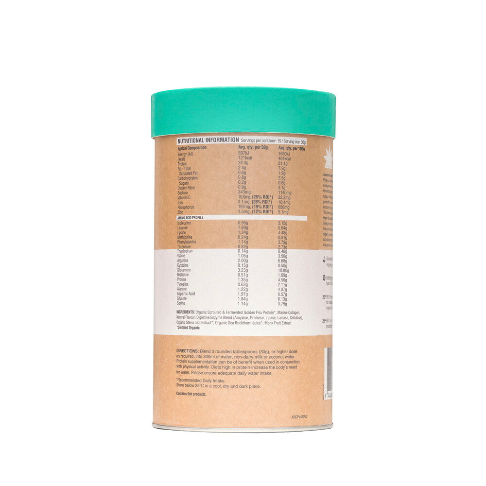 Raw Protein Collagen Plus Vanilla Maple - 450g