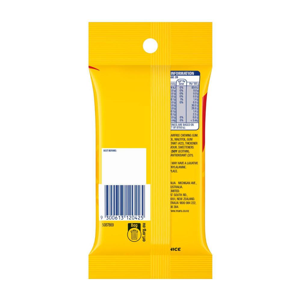 Wrigley's Juicy Fruit Chewing Gum 4X14G - 56g