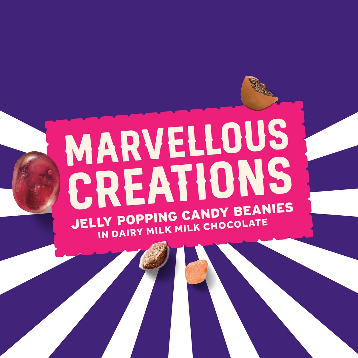 Cadbury Marvellous Creations Popping Candy Chocolate Block 190g