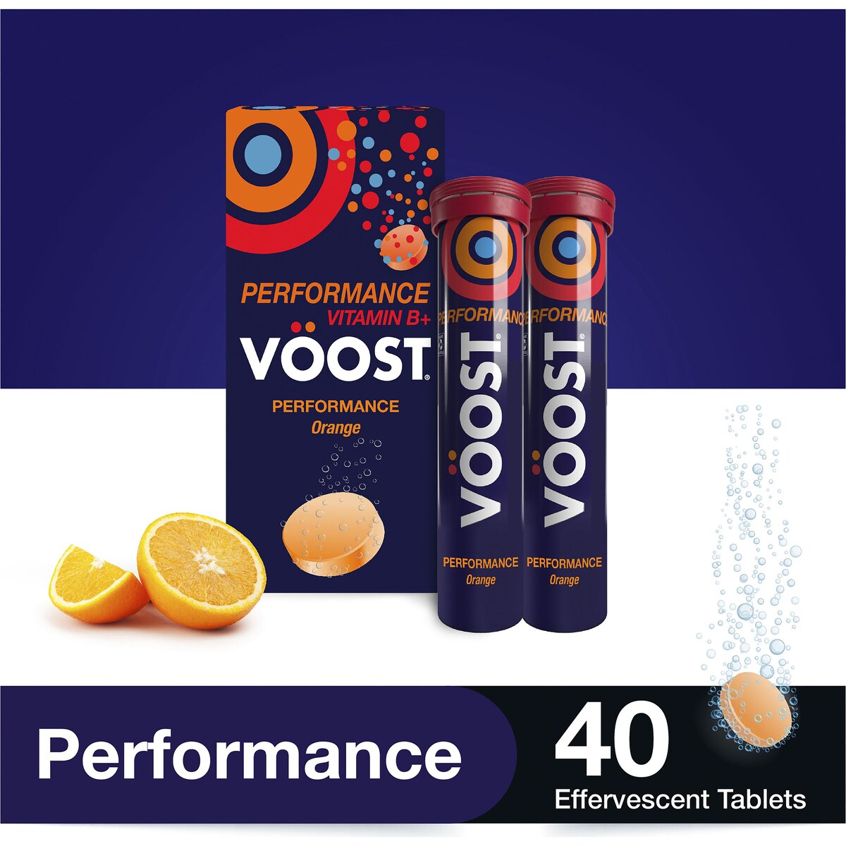 Voost Effervescent Vitamin b+ Performance 40 Pack