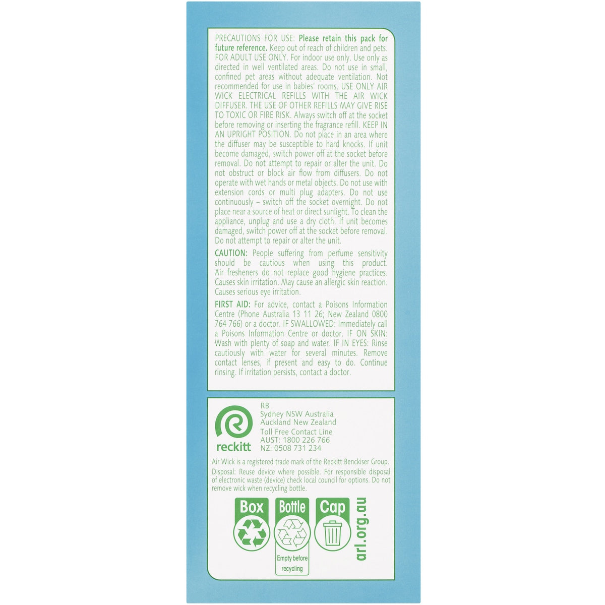 Air Wick Pure Spring Delight Plug-In Diffuser 19mL