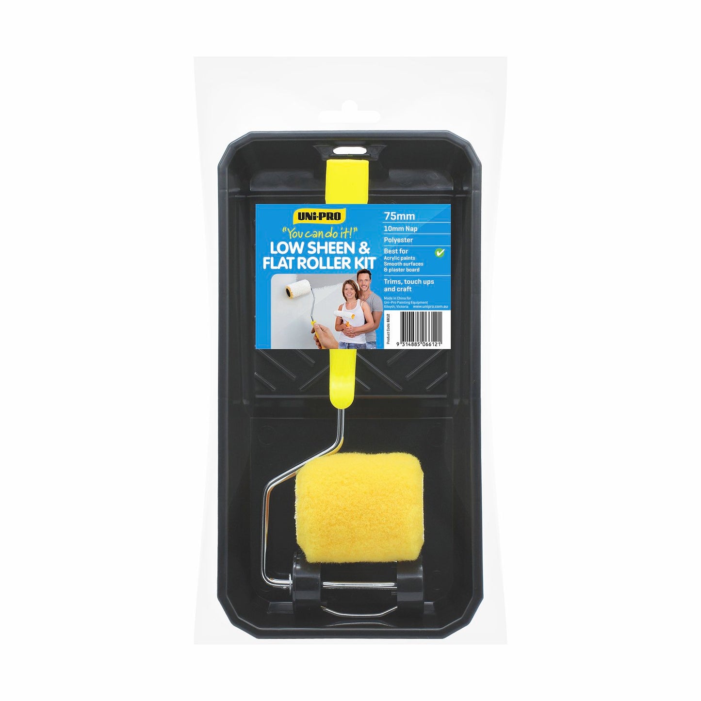 Uni Pro Paint Roller Kit - 75mm