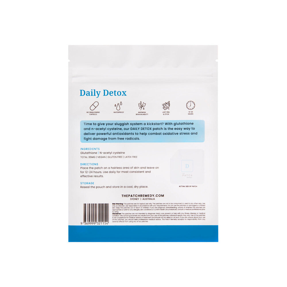 The Patch Remedy Daily Detox Patches - 30 pack