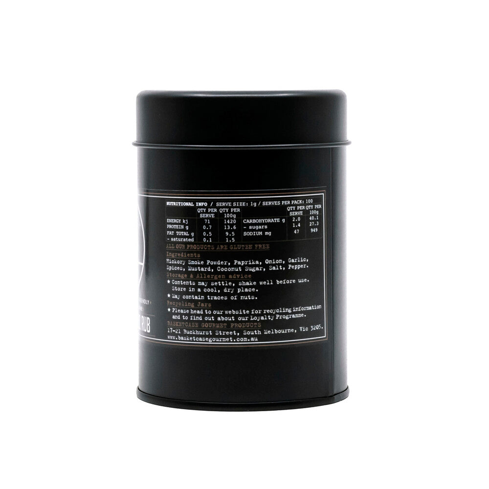 Basketcase Gourmet Campfire BBQ Rub - 100g