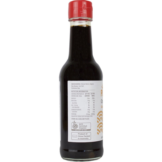 Pureharvest Organic Tamari Gluten Free Soy Sauce 250mL