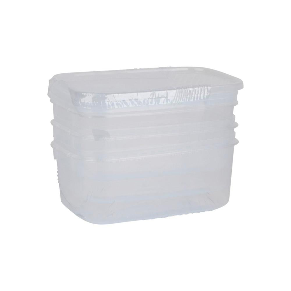 Decor Tellfresh Container 1 Litre - 3PACK