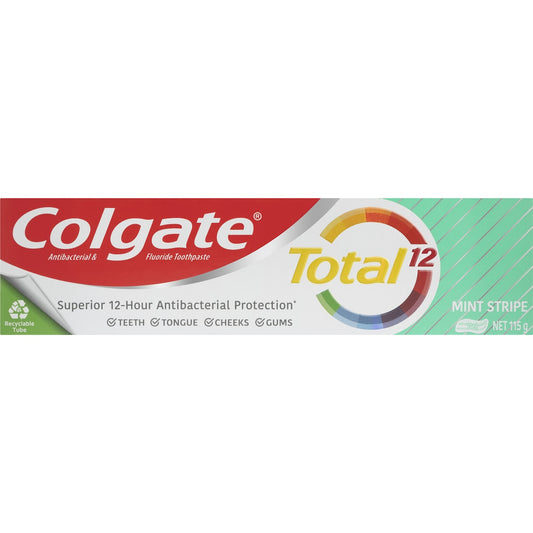 Colgate Total Active Prevention Mint Stripe Toothpaste 115g