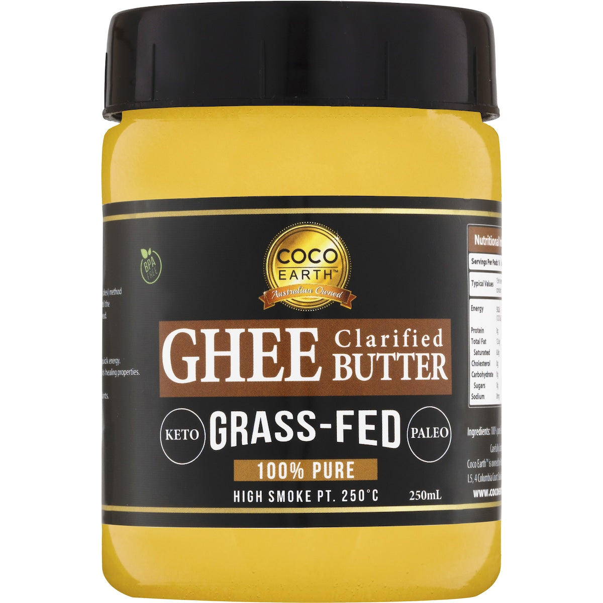 Coco Earth Ghee Butter 250mL