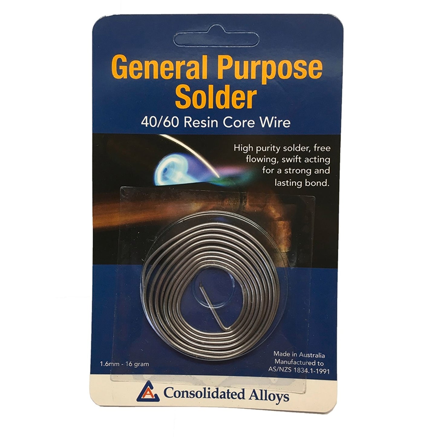Consolidated Alloys Resin Core Solder Hobby Pack - 16g