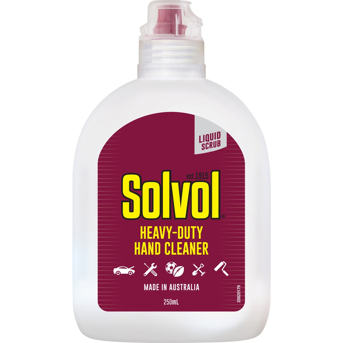 Solvol Heavy Duty Liquid Hand Cleaner 250ml