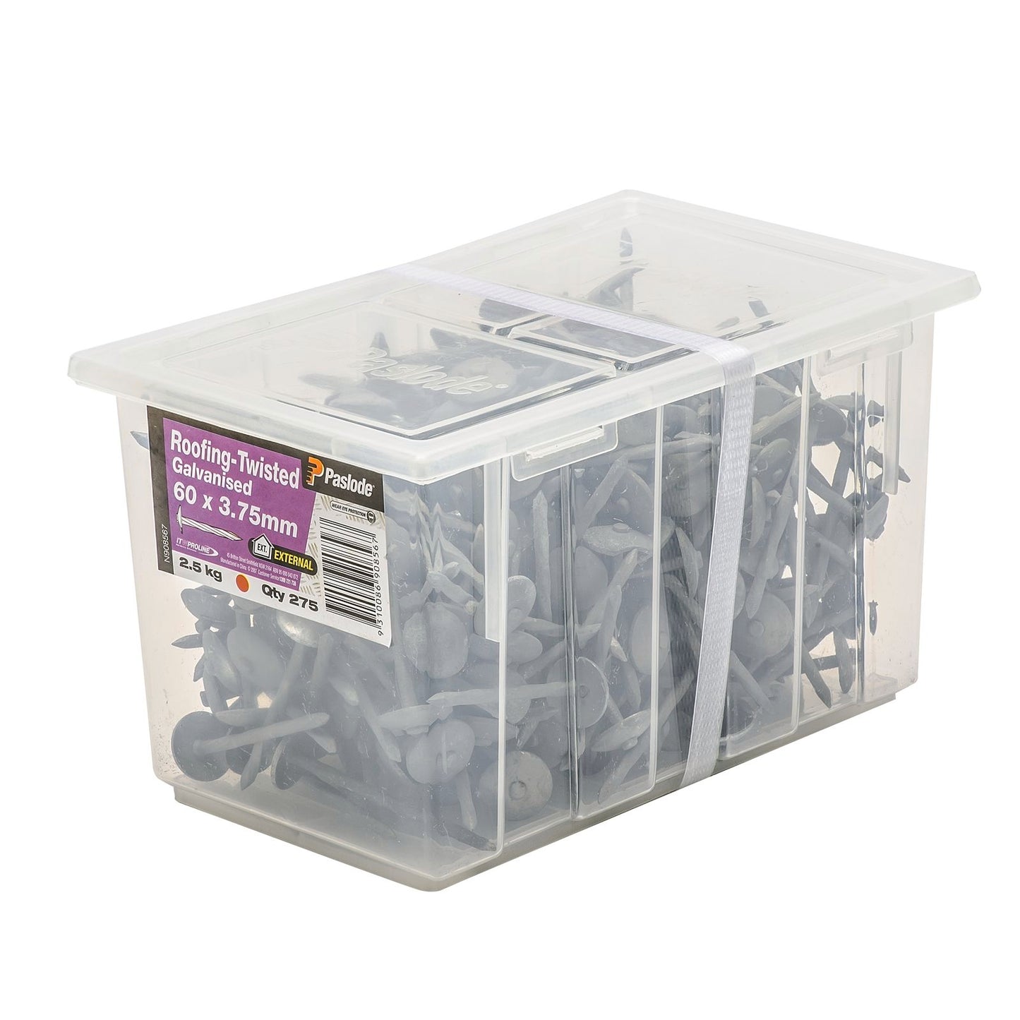 Paslode Roofing Nails - 60 x 3.75mm - 275 Pack