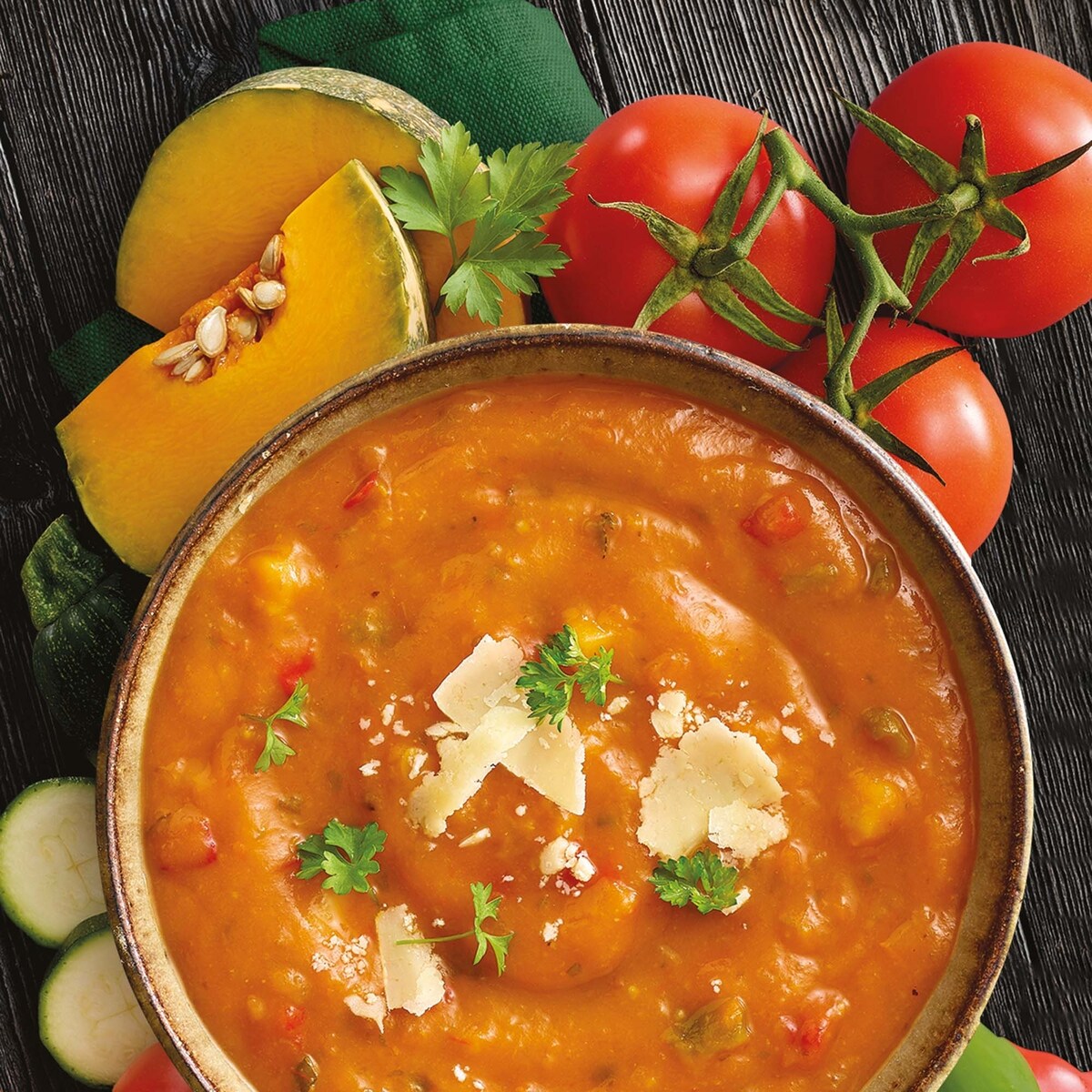 Heinz Soup Of The Day 7 Veg With Garden Herbs Soup Pouch 430g