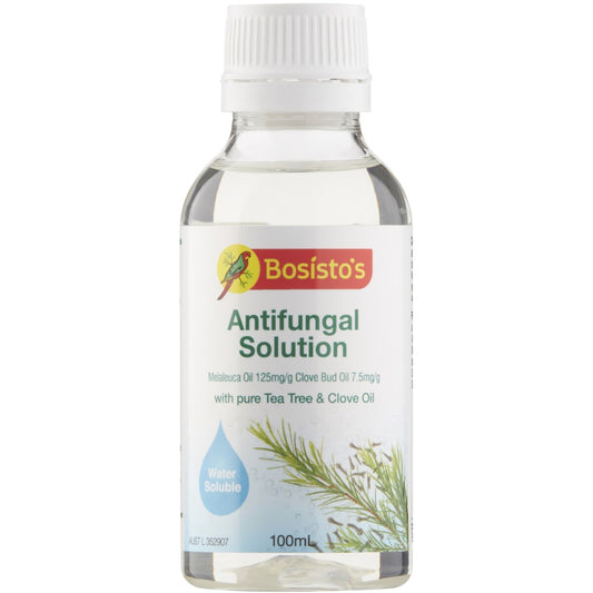 Bosistos Antifungal Solution Tea Tree & Clove 100ml