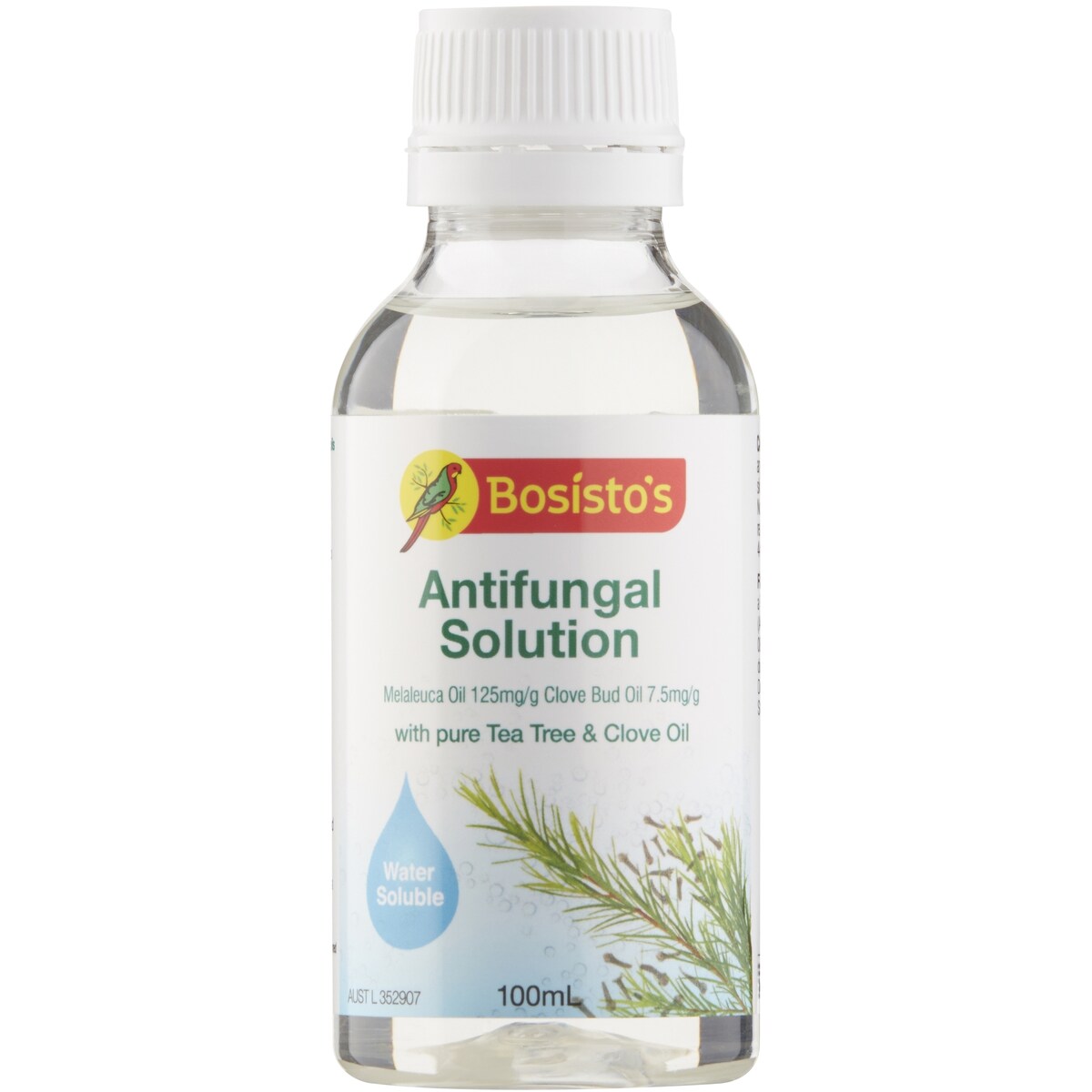 Bosistos Antifungal Solution Tea Tree & Clove 100ml