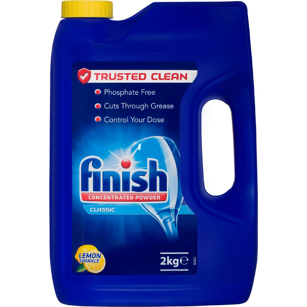 Finish Concentrated Lemon Dishwashing Powder 2kg