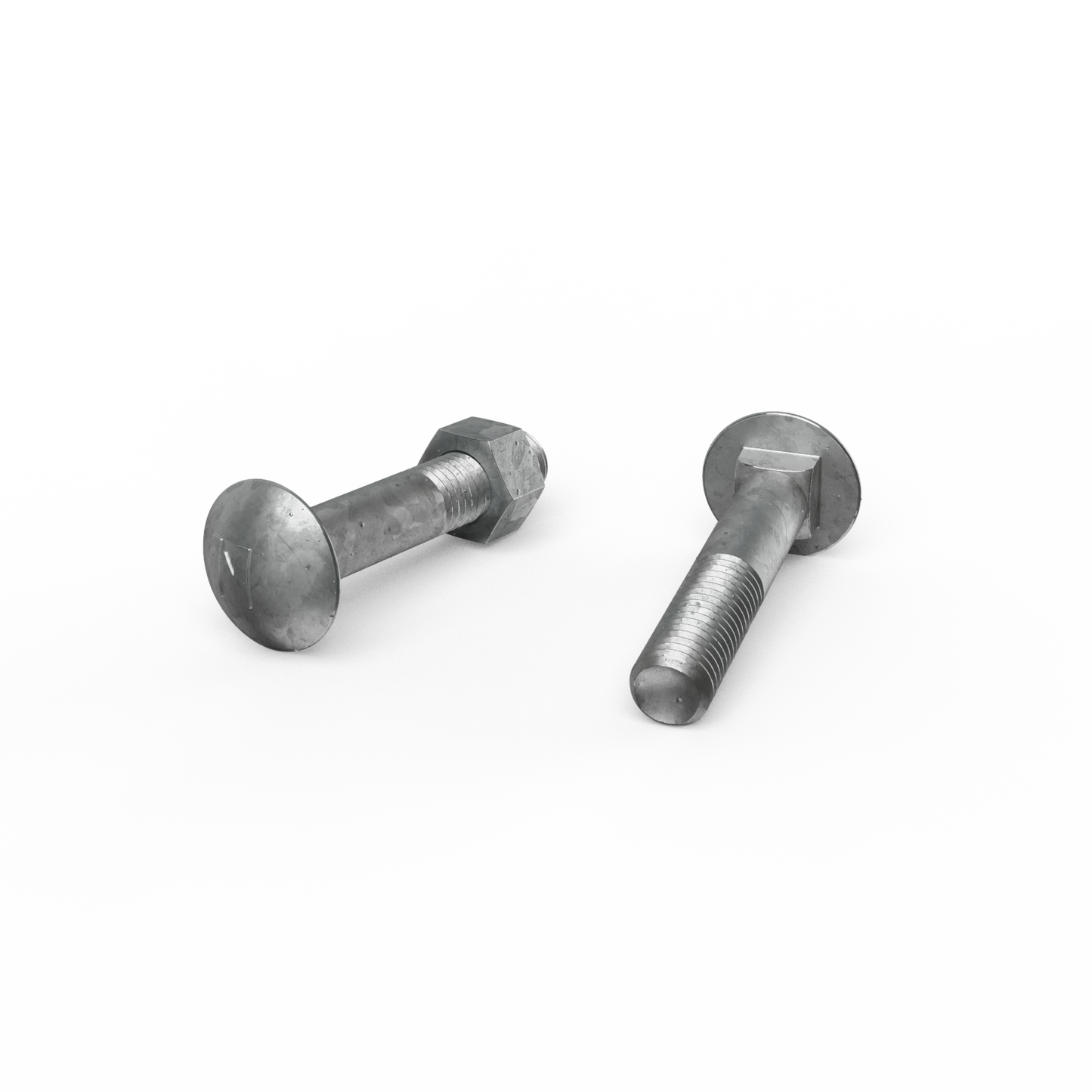Zenith M12 x 65mm - Hot Dip Galvanised Cup Head Bolts & Nuts