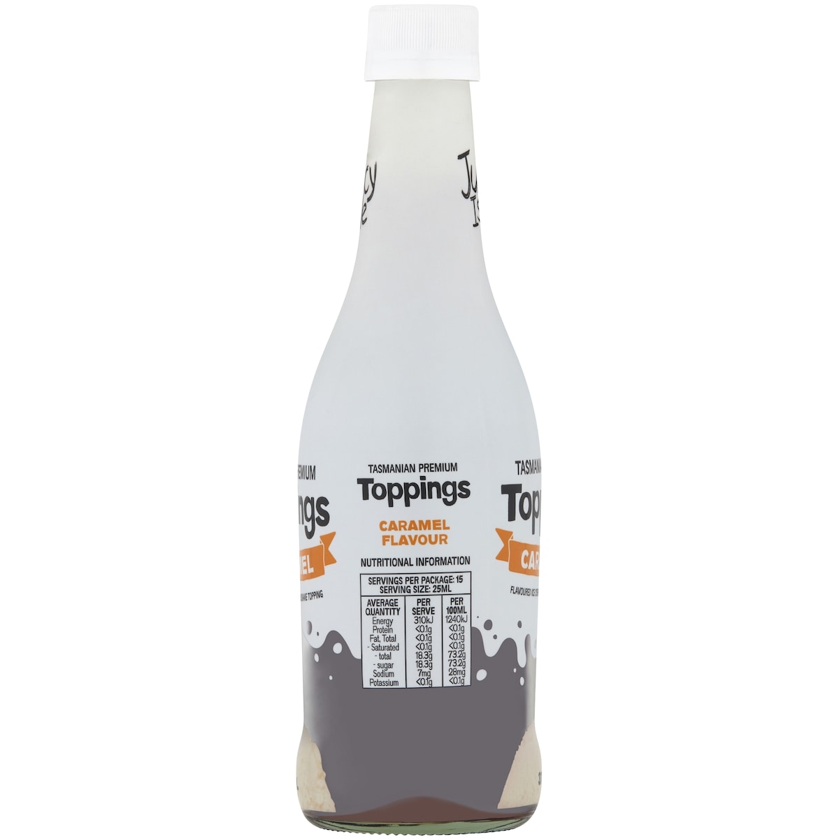 Juicy Isle Caramel Topping 375mL