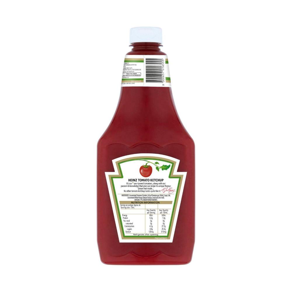 Heinz Tomato Ketchup Sauce Squeezy - 1L